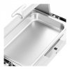 Podgrzewacz do potraw - GN 1/1 - royal_catering - 8,5 l - 2 pojemniki na paliwo - pokrywa roll top ROYAL CATERING 10012398 RCCD-RT4_9L